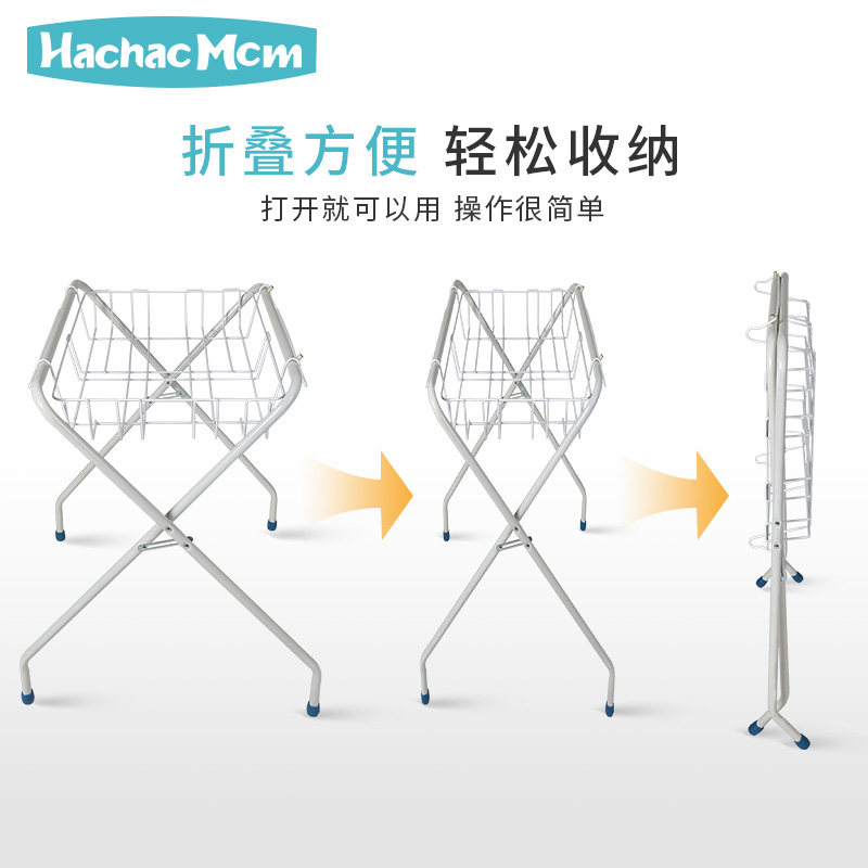 升级婴儿护理台宝宝可折叠新生儿换尿布神器洗澡盆浴盆支撑架便携