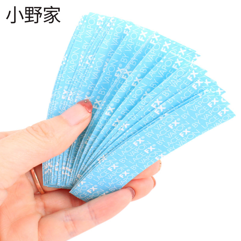 假发胶片双面胶 防水防汗假发补发片粘胶 接发片替换蓝胶
