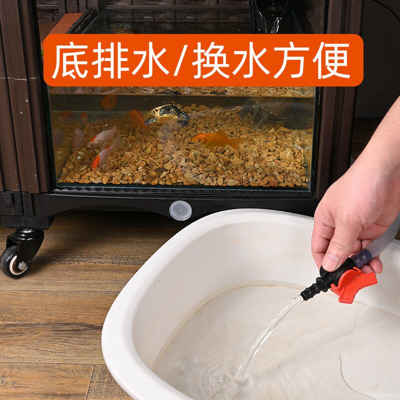 乌龟特大饲养缸水陆生态绿植养龟箱巴西草龟养殖玻璃缸大水池深水