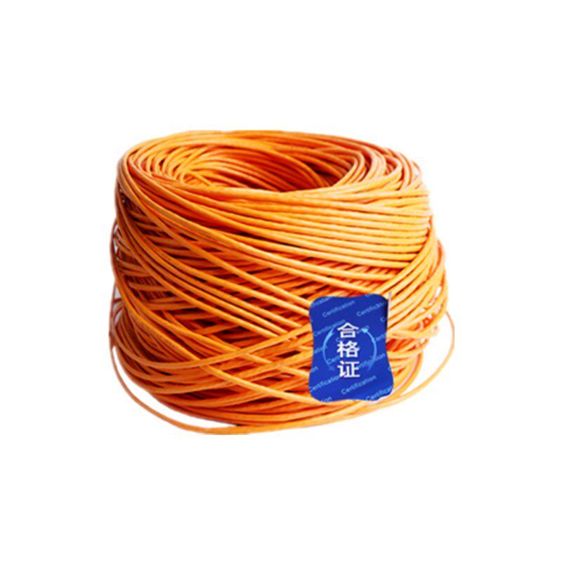 大华CAT5E超五类8芯0.45 0.5网线无氧铜摄像机超6类室内监控网线