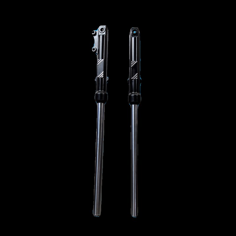 载重王电瓶车碟刹前减震电动车前避震器700mm长31管碟刹孔距68mm