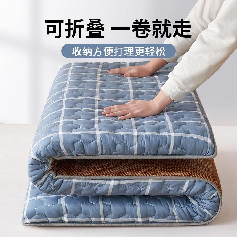 床垫软垫学生宿舍单人床褥垫褥子家用租房双人保护垫薄款藤席床垫