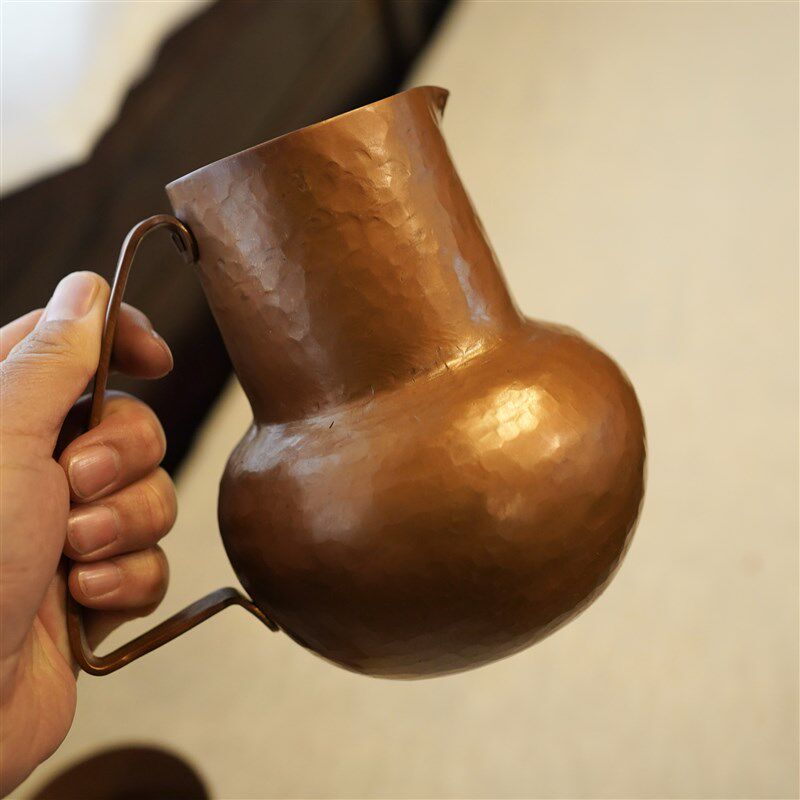 云南手工铜器铜罐铜烤茶罐铜壶铜花瓶铜水罐煮茶罐罐罐茶咖啡壶