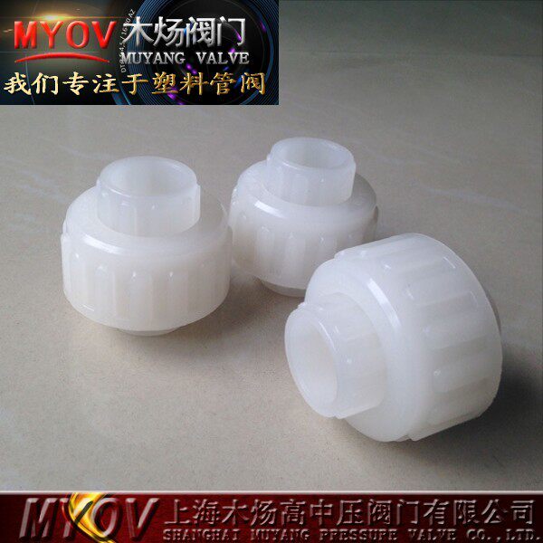 PVDF塑料活接PVDF热熔塑料活接PVDF塑料活接全塑活接头PVDF塑料