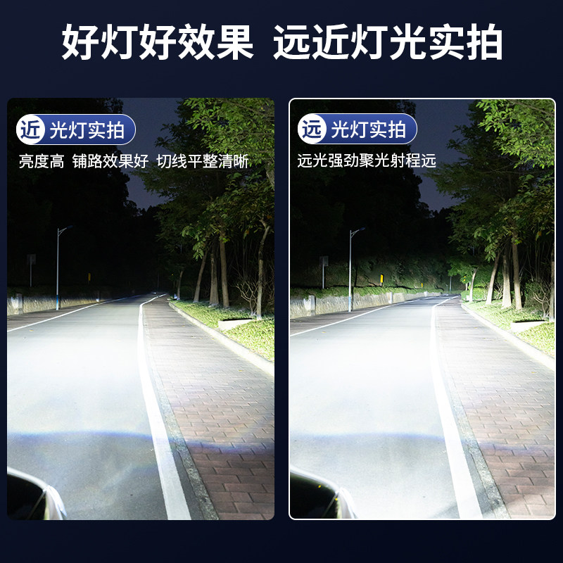 20款长安CS55 plus改装led大灯近光远光专用汽车超亮白光车灯灯泡