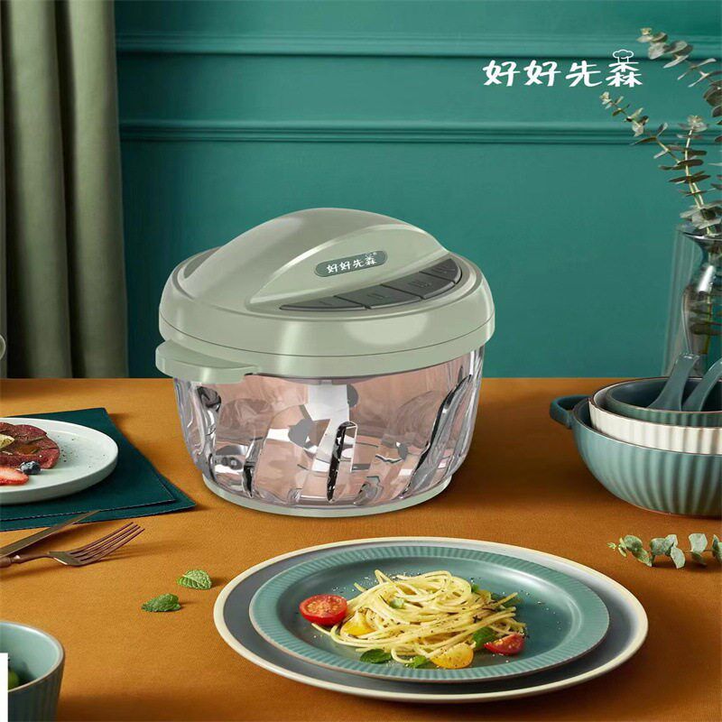 家用电动绞肉机多功能电动料理机绞菜器切菜器料理器