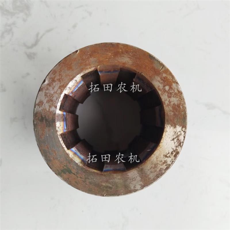 钻洞机钻头花键套 扬粪机轴套打坑机配件轴套键槽内径6cm八键图片