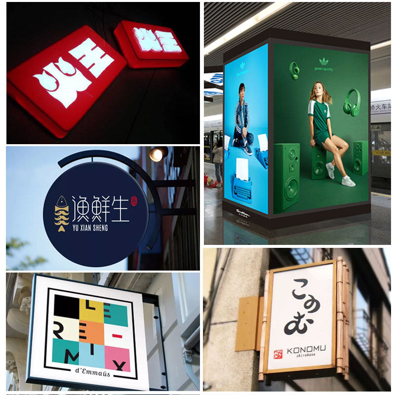 简约现代双面吸塑灯箱铝型材 可拆装组合灯箱边框 5公分至16公分