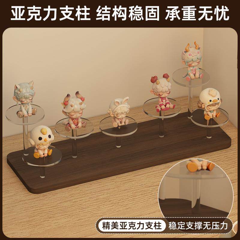 桌上香水展示架商用香水陈列架摆放架高级感亚克力护肤品收纳架子