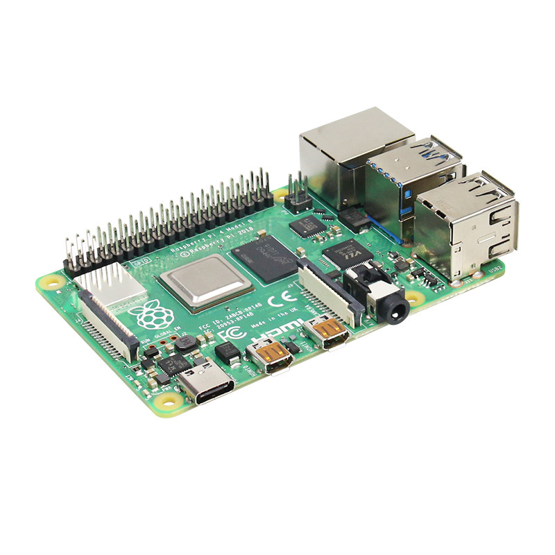 Raspberry Pi树莓派4b/3B+开发板4代8GB电脑python套件主板linux
