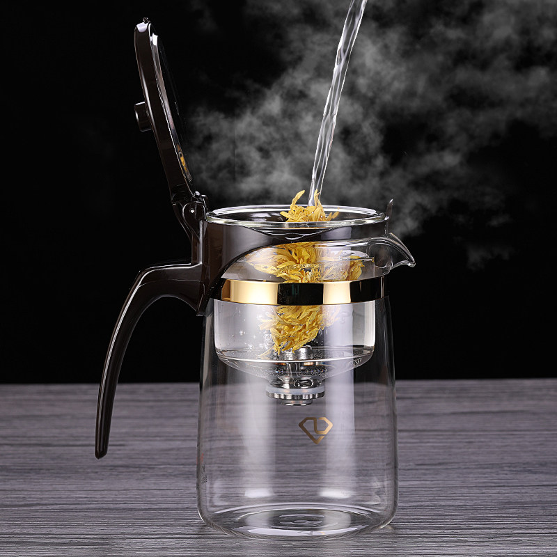 玻璃内胆飘逸杯泡茶壶可拆洗过滤内胆家用茶水分离泡茶杯茶具套装