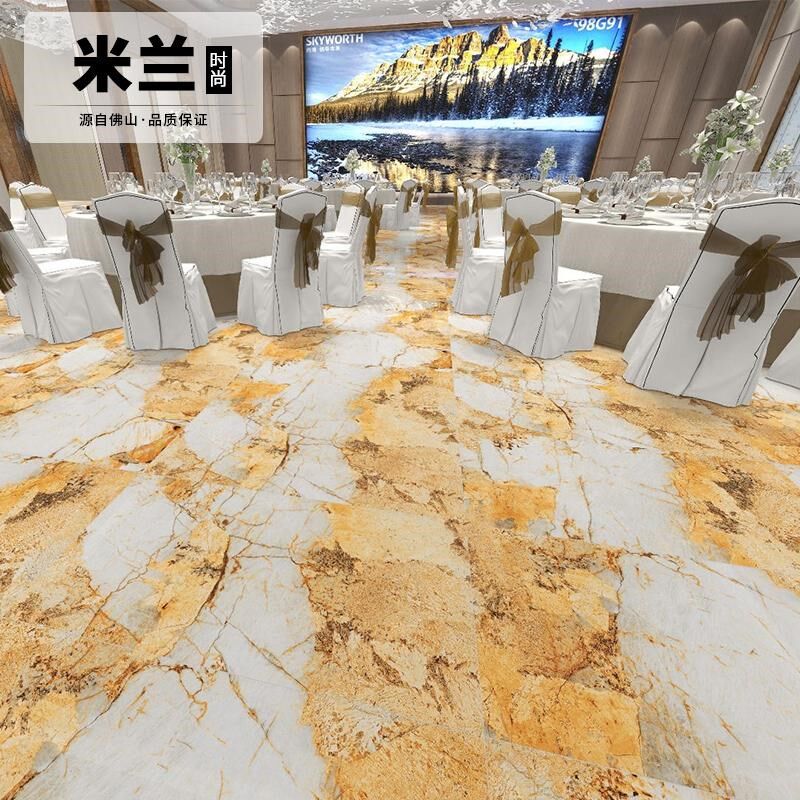 香格里拉潘多拉大理石瓷砖客厅地板砖背景墙卫生间餐厅防滑奢石砖