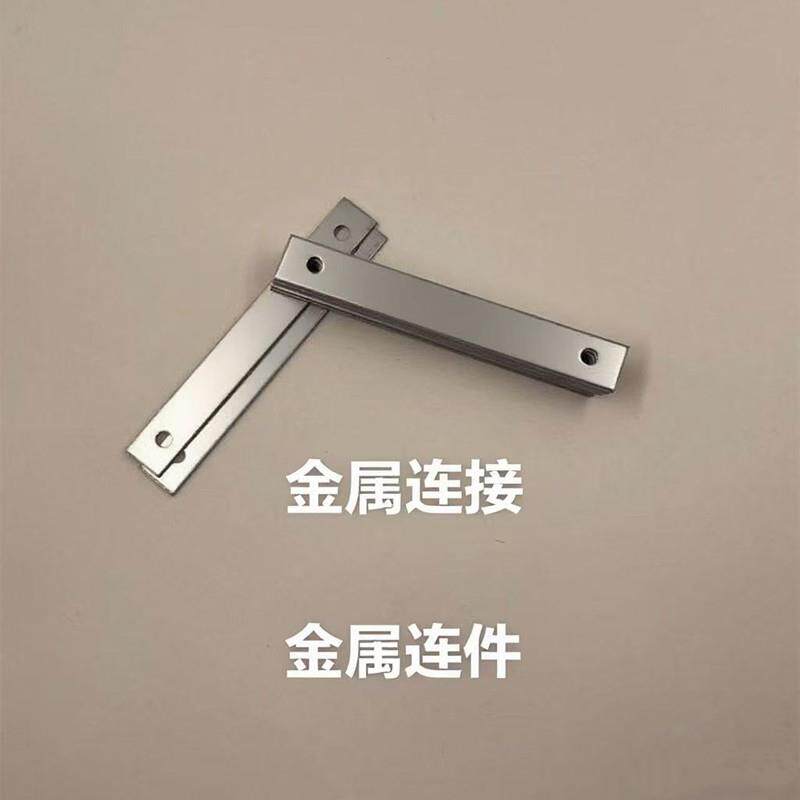 加厚一字铁角码直连接铁片衣柜隔板木板拼接固定连接片