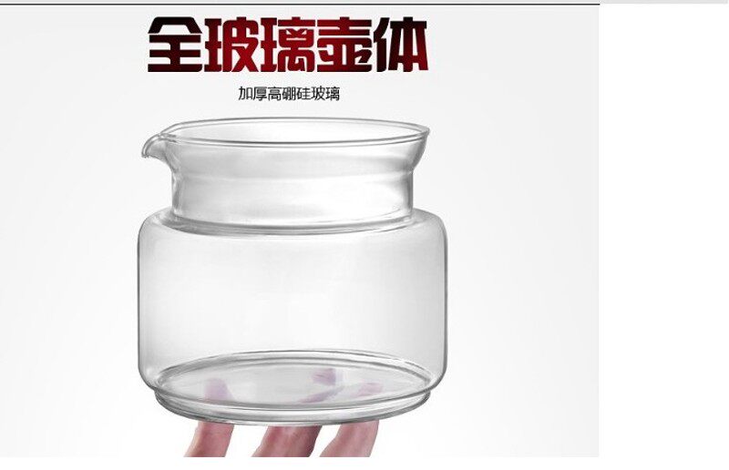加厚全玻璃养生壶一体式大容量2.5升电煮烧水锅煲汤防干 干烧电煮