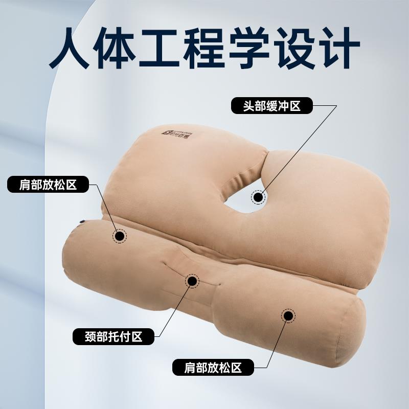 枕头护颈椎枕保健圆柱型睡觉专用助睡眠透气决明子床上颈枕男冬季