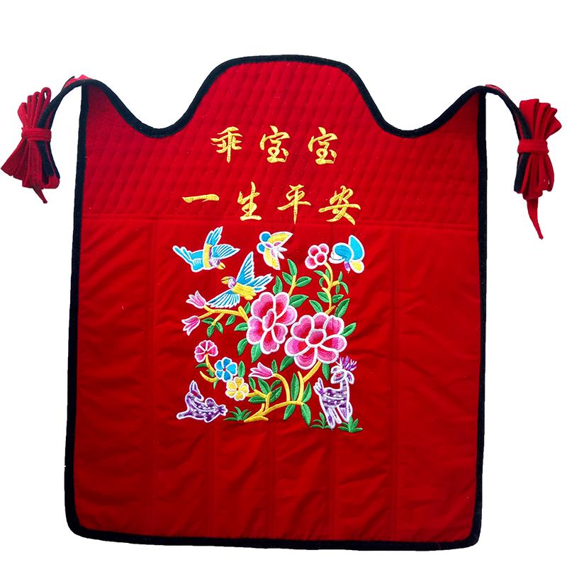 云南贵州四川传统老式娃婴儿童的背被衫小宝孩子背带后背扇式神器