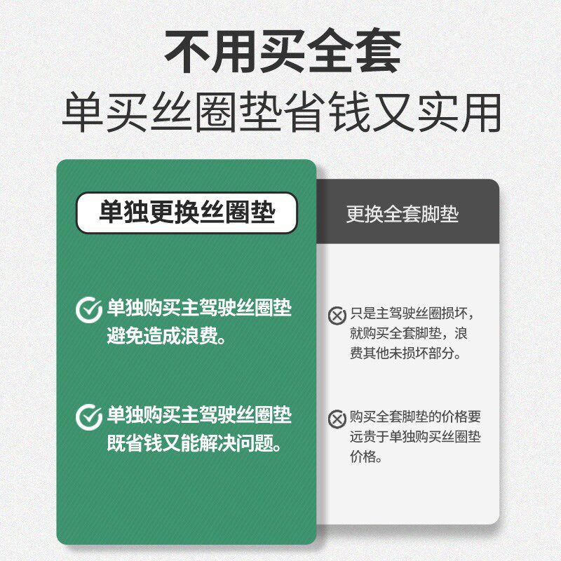 专用于雪佛兰科鲁兹主驾驶汽车脚垫丝圈单个迈锐宝xl科沃兹科鲁泽