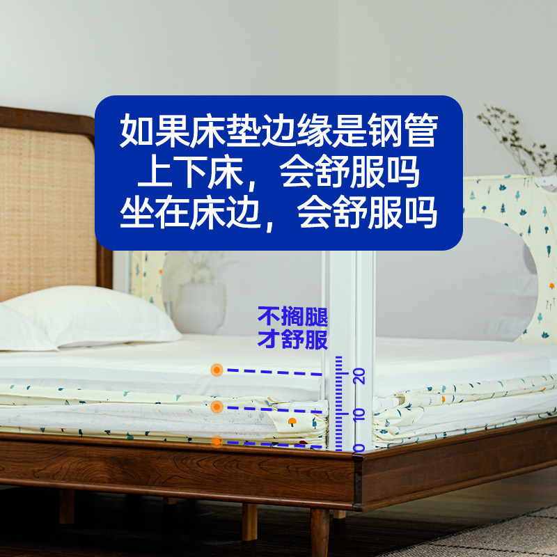 芳棉床围栏宝宝防摔防护栏婴儿童床边护栏床挡板大床防掉床护栏
