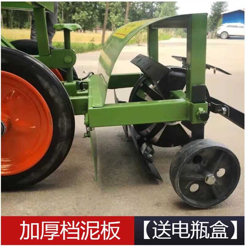 48V电动除草机充电除草机手推农用割草机开荒手扶锄地松土锄草机