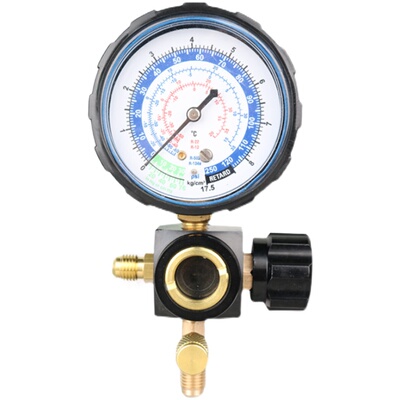 家用R22410加液表带排气阀雪种冷媒工具冰箱空调汽车加氟工具套装