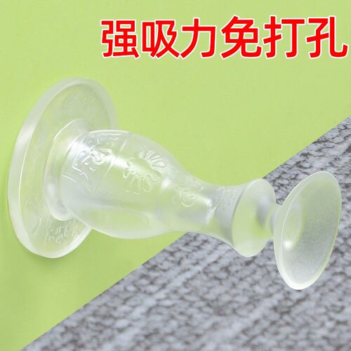 强力门吸免打孔新款粘贴门防碰撞神器卫生间门把手防撞贴门阻门档