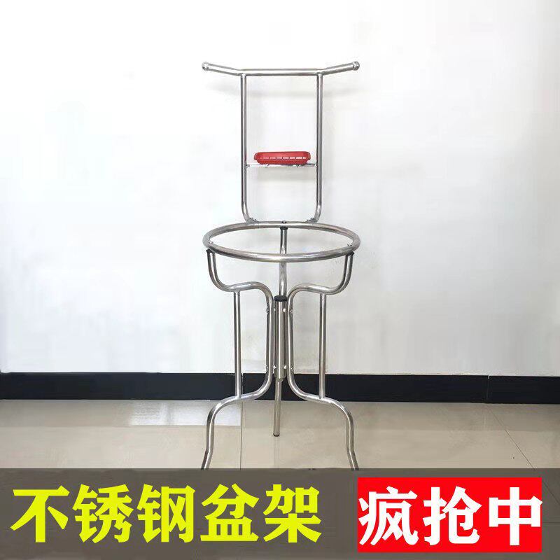 脸盆架老式盆架农村洗脸盆架子铁艺卫生间浴室三角落地盆架置物架