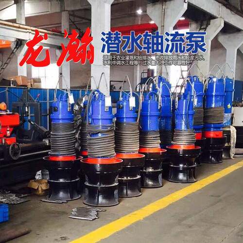 轴流泵潜水轴流泵QW350-500-700-1000大型提升泵站i污水轴流泵