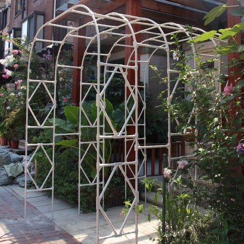 拱门花架爬藤架花园拱形爬藤支架山乌龟爬藤架植物支撑庭院葡萄架
