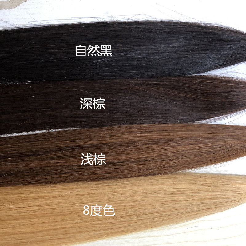真发接发束无痕接头发散发发把水晶线接发隐形自己接6d假发直发片