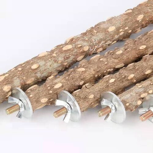 宠物鹦鹉鸟笼子用品虎皮牡丹玄凤磨牙啃咬花椒木站杆棍架