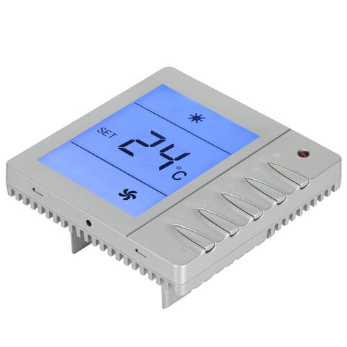 中央空调温控器面板 8802液晶三速开关 控制 风机盘管水冷 线控器