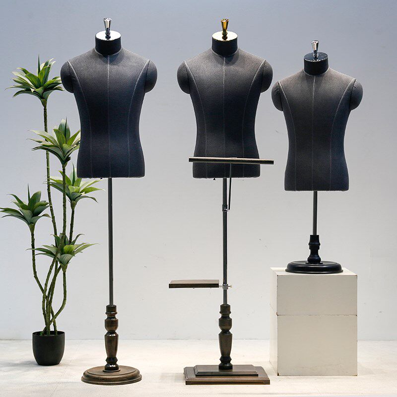 高端商务西装模特道具男全身人台服装店西服定制店橱窗半身展示架