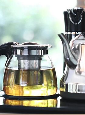 泡茶壶玻璃耐高温饮水机专用茶吧机烧水壶保温养生壶茶叶分离荼壶