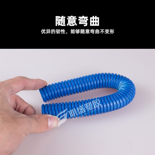 PVC波纹管塑料电管16~50mm波纹阻燃线管100米电线穿线穿电线软管