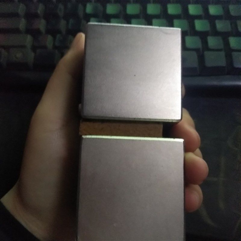 钕铷强力大磁铁打鱼超高强度稀土永磁强磁方形吸铁石100*100*50MM