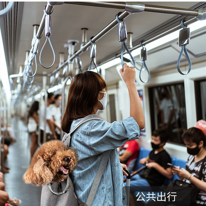 宠物双肩背包猫咪狗狗兔子胸前包中小型犬防抓猫包外出便携挂挎包