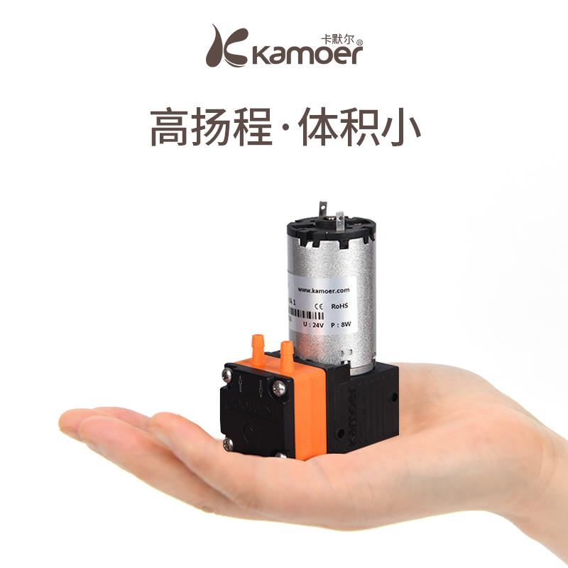 微型隔膜泵12v电动油泵小型液泵24伏供墨泵 工业抗腐蚀水泵高压泵