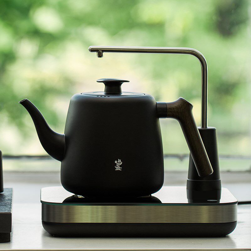 鸣盏智能煮水壶全自动加水快速烧水壶茶具家用不锈钢电热壶开水壶