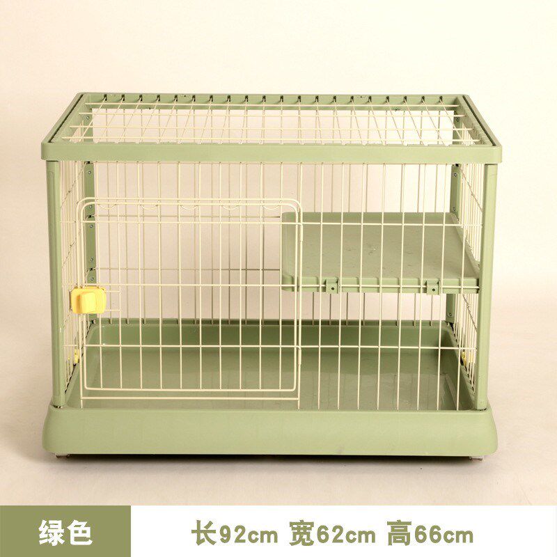兔笼小兔子笼子宠物用品大空间兔笼子隔离猫笼幼猫笼子轱辘双层笼