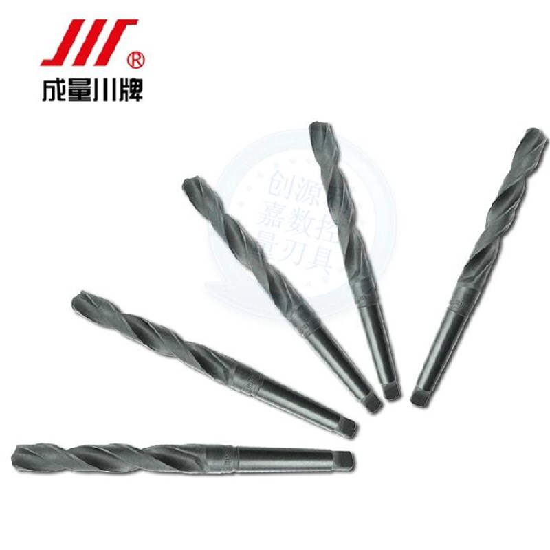 成量锥柄麻花钻头莫氏锥柄钻头大钻头不锈钢用黑色轧制钻56-76mm