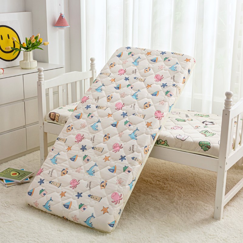 定做棉花儿童拼接床垫50x60x70x80x90cm幼儿园床55*135M床褥200cm