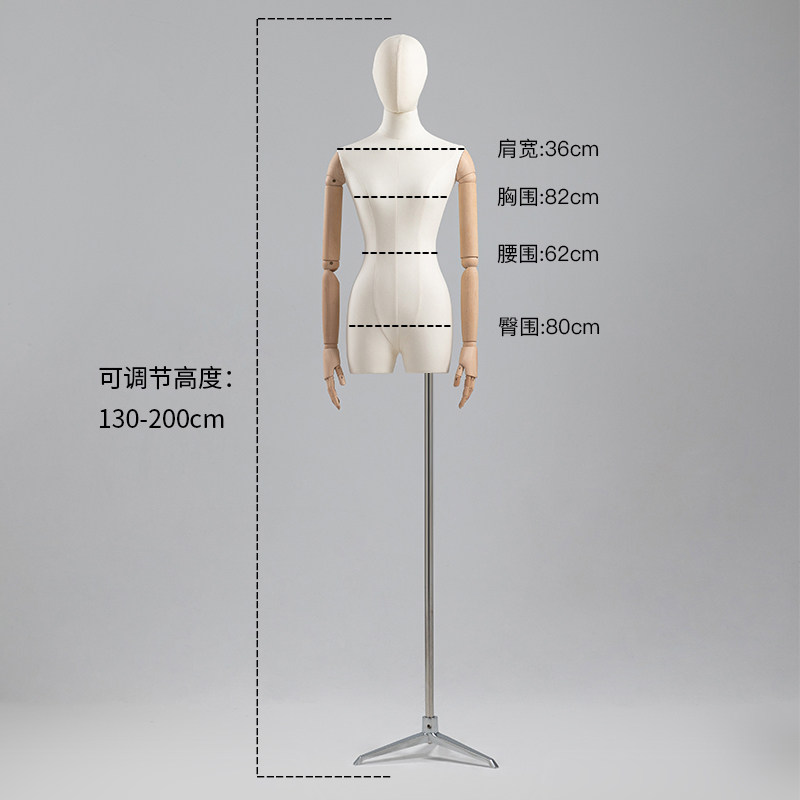 服装店小胸挂件手模特道具女装店半身人台全身展示架橱窗模特架子