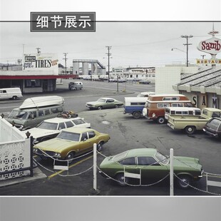 斯蒂芬肖尔 摄影装饰画 摄影家Stephen Shore 客厅小众艺术挂画