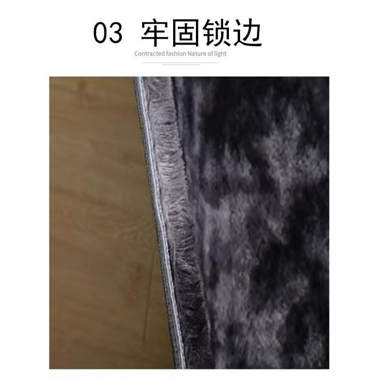 土耳其毛绒床边垫2025新款加厚防滑防摔家用床前垫卧室易打理地毯
