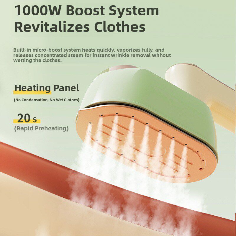 110V220V电动熨斗美英标准手持式烫衣机家用可折叠干湿便携式烫衣