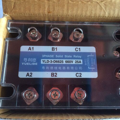 全新正品 粤利德 三相固态继电器 YLD-3-D6625 660V 25A