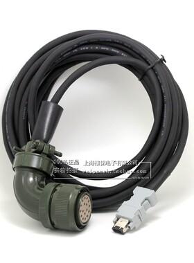 大功率安川伺服编码器连接线JZSP-UVA102-03-E动力线SGMGH/GV/7G