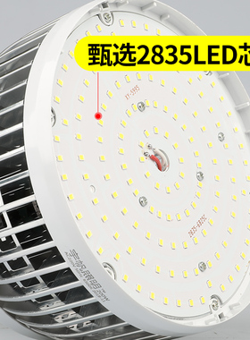led灯泡e27螺口家用超亮鳍片工厂照明灯光源大功率车间节能球泡灯