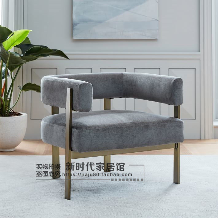 铁艺奶茶店咖啡厅沙发桌椅组合卡座双人清新网红款简约西餐厅休闲