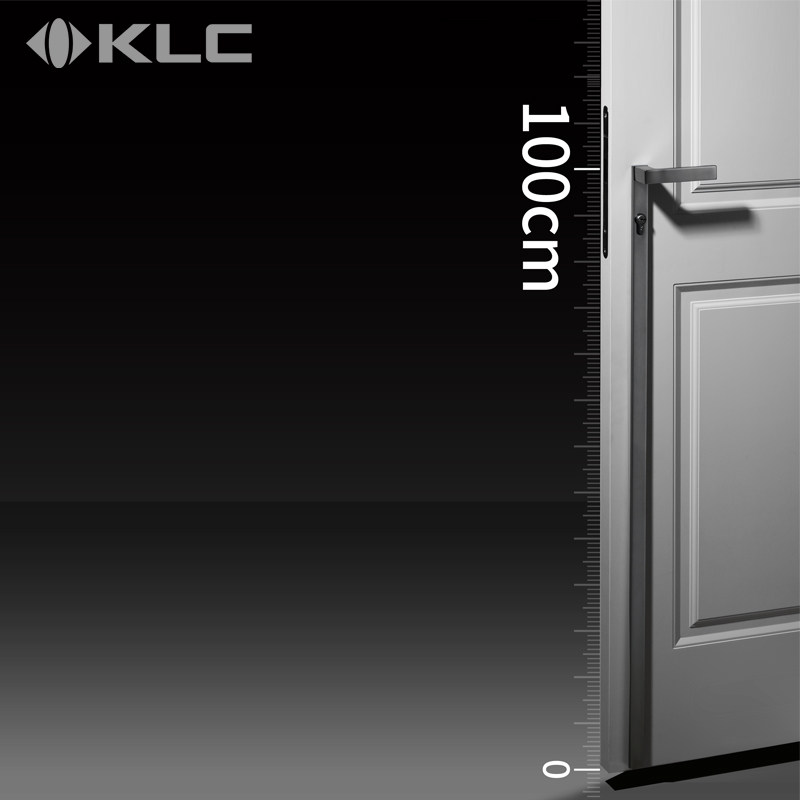 KLC意式极简个性门锁室内卧室房门磁吸静音门锁加长双开对开门锁